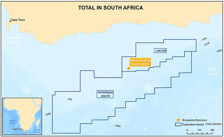 TotalEnergies Discovers Oil off shore of South Africa